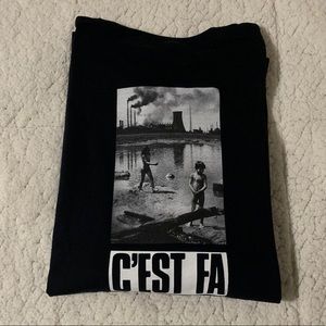 FuckingAwesome C’est FA L/S Tee Large Black